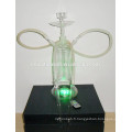 GH071-LT balancier en verre borosilicate shisha / nargile / tuyau d&#39;eau / avec led light / sheesha / narguile